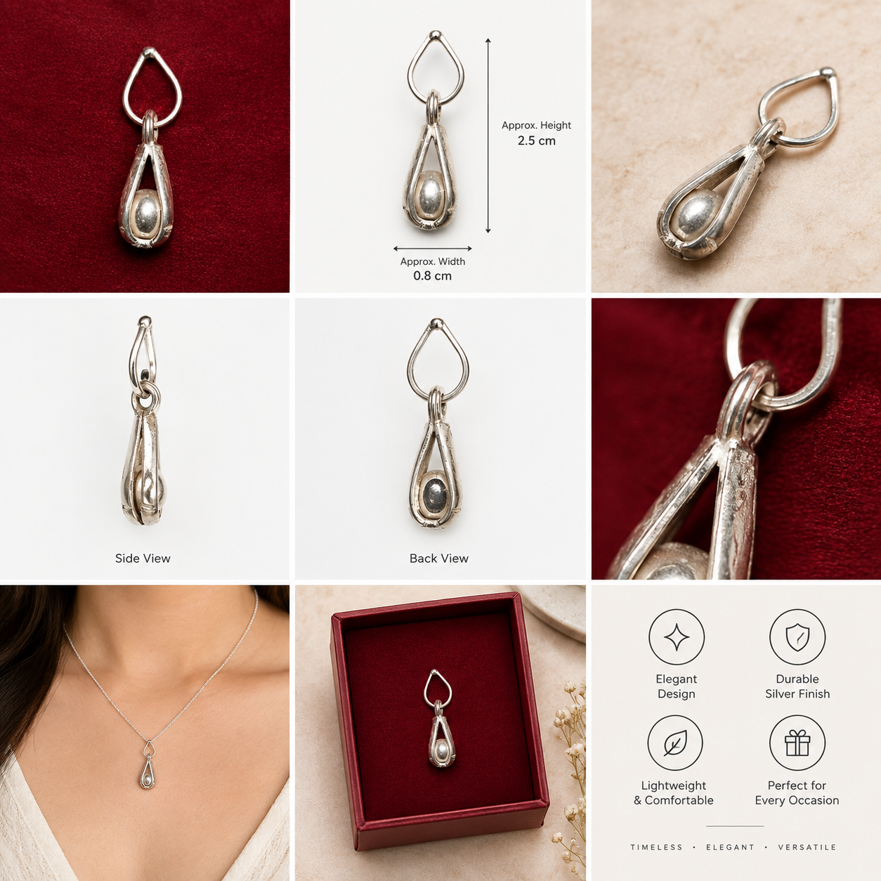 चंद्रमा का लॉकेट (Moon Pendant) – शांति, संतुलन और सकारात्मक ऊर्जा का प्रतीक